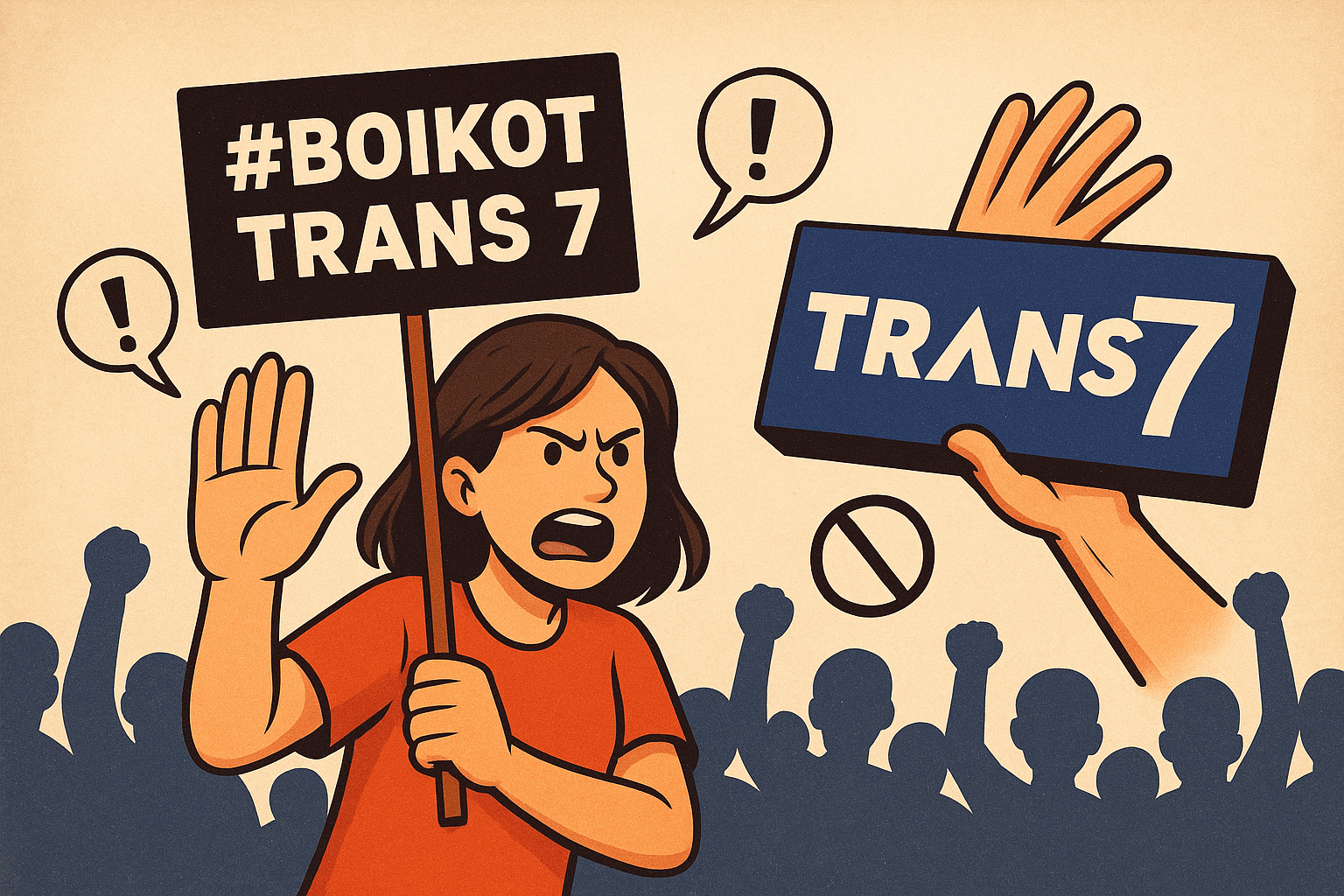 Gelombang Boikot Trans7 Meningkat, Netizen Serukan #BoikotTrans7 di Media Sosial